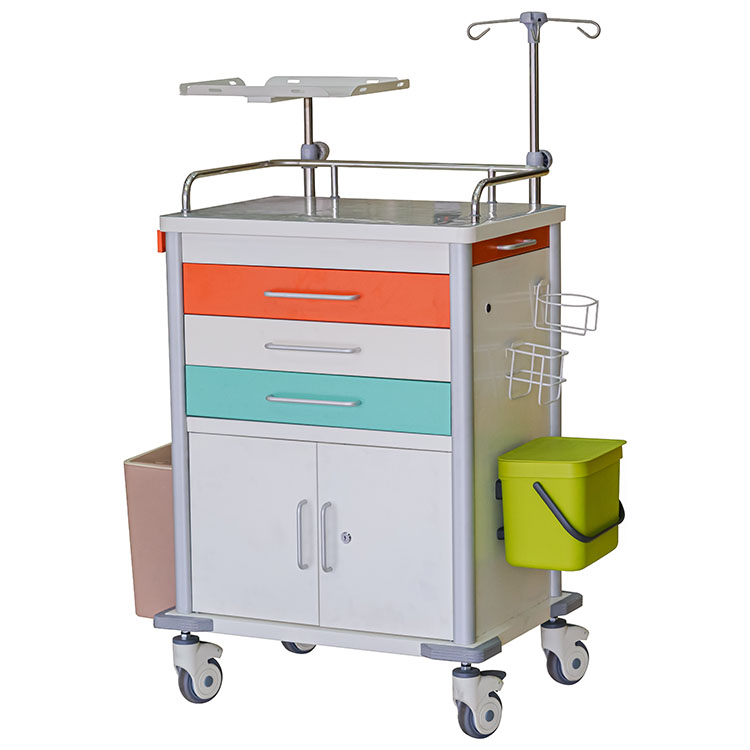 YFS-C02 Metal Emergency Trolley