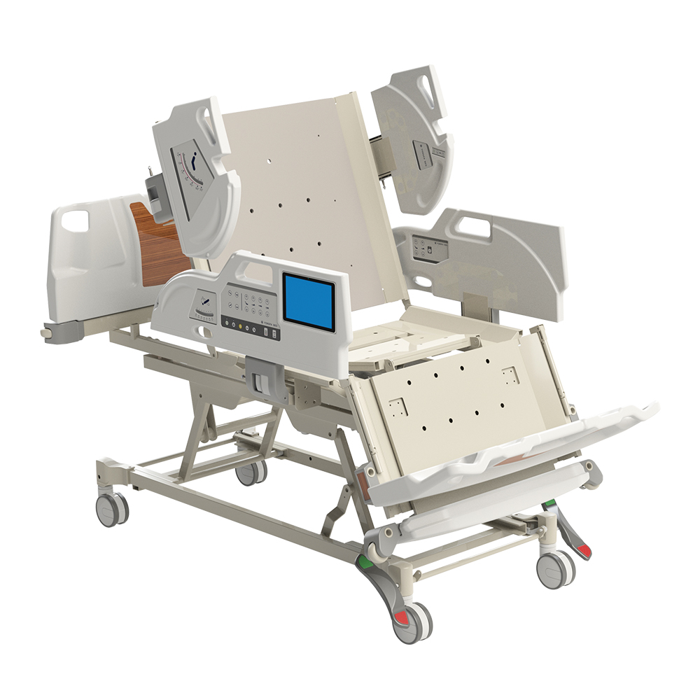 YFD8688K(II) Eight Function Electric Hospital ICU/CCU Bed With Weighing Scale